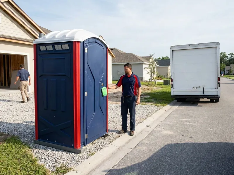 Construction Site Portable Toilet Rental in Ocala, FL