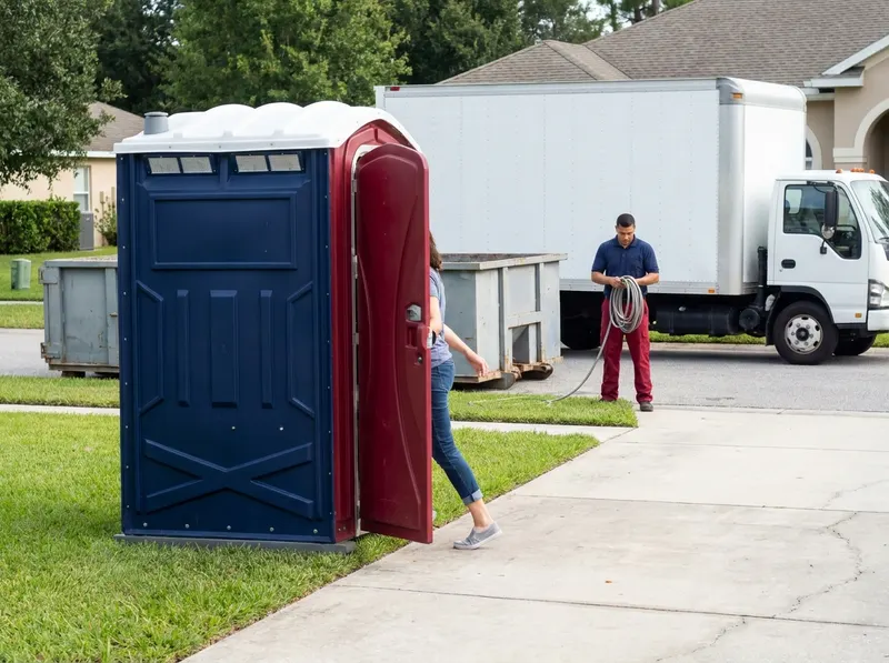 Deluxe Flushing Portable Toilet Rental in Ocala, FL