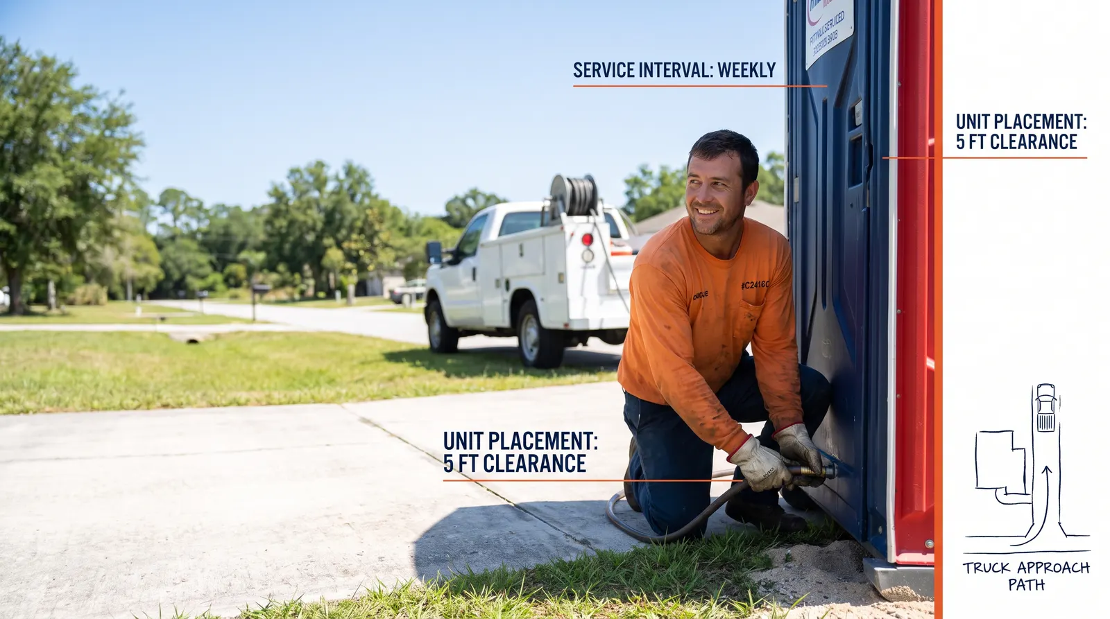 Portable Toilet Supplier in Ocala, FL